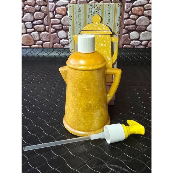Vintage Avon Country Style Coffee Pot Lotion - Picture 3 of 5